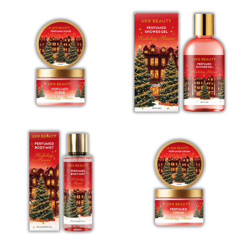 Новорічний набір для тіла | Holiday Flame 4100015 фото