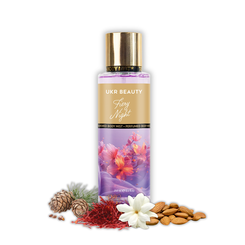 Запашна вода для тіла | Fiery Night | 250 ml 3300020 фото